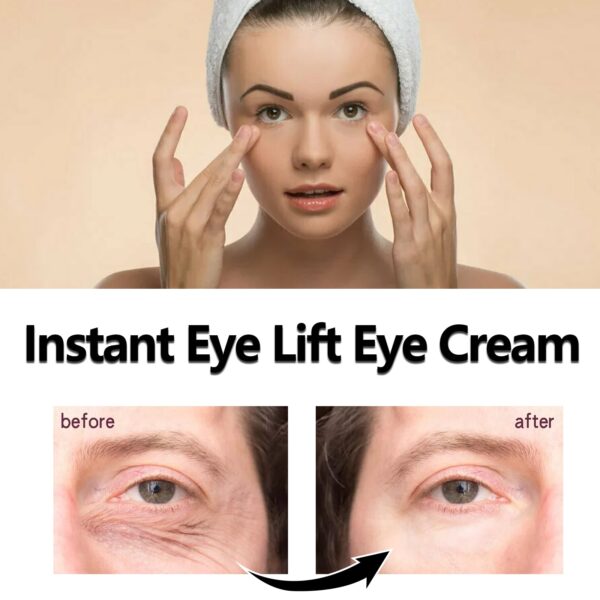 Hoygi Instant Eye Lift Cream - Firming & Hydrating Eye Care for Fine Lines, Puffiness & Dark Circles