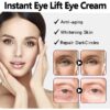 Hoygi Instant Eye Lift Cream - Firming & Hydrating Eye Care for Fine Lines, Puffiness & Dark Circles