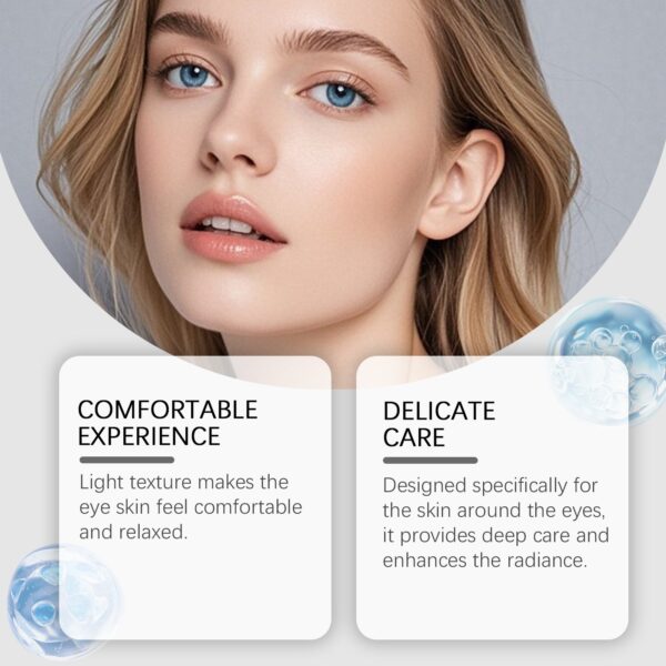 Hoygi Instant 3D Plump & Lift Eye Cream - Hydrating & Firming Eye Care for Fine Lines, Puffy Eyes & Dark Circles